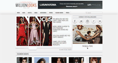 Desktop Screenshot of millionlooks.com